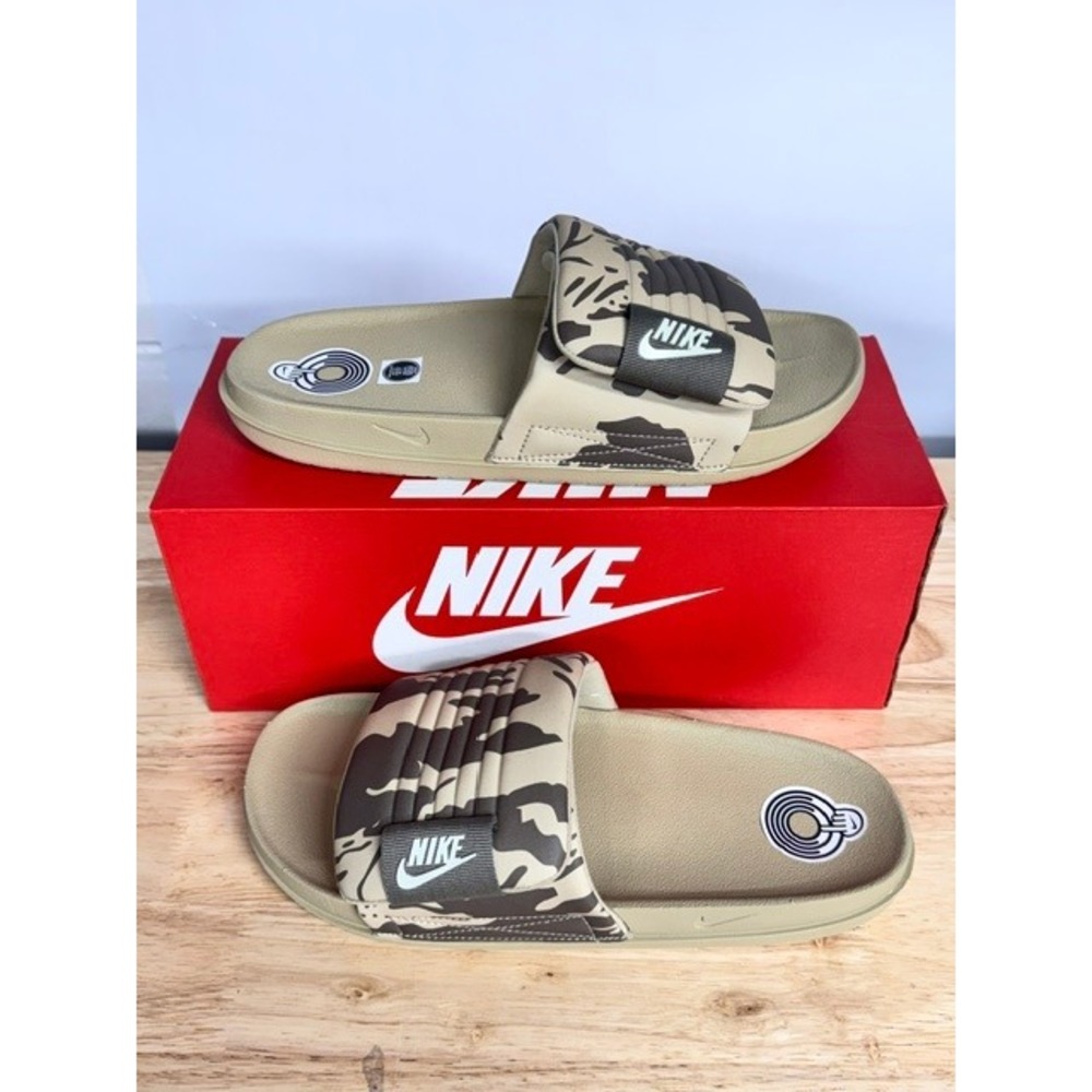 Nike Offcourt Adjust Slide PR Limestone Camo Mens Sandal HF1438-200 Size 10